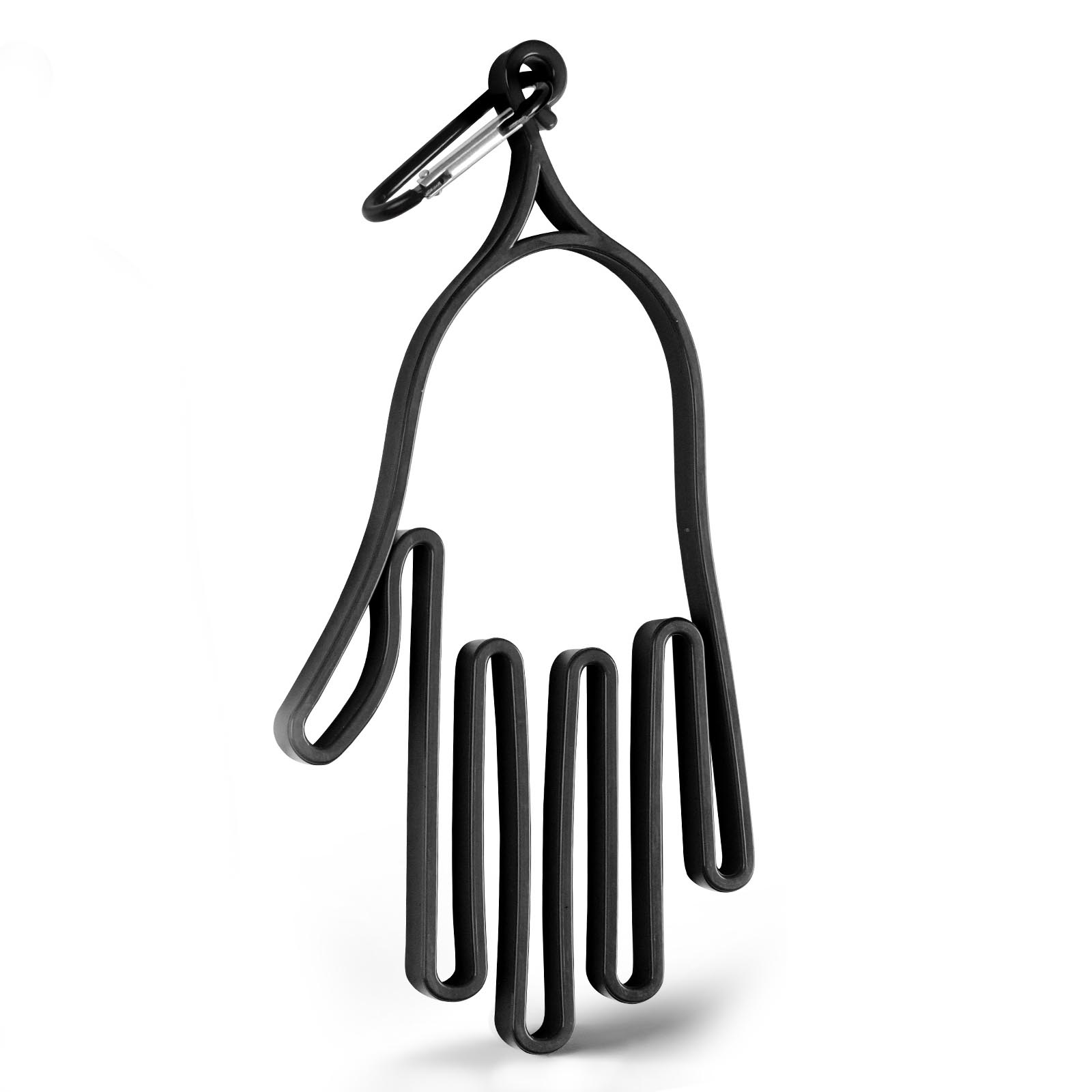 Golf Equipment Holder - ที่แขวนถุงมือกอล์ฟอเนกประสงค์พร้อมคลิปคาราบิเนอร์ 1 ชิ้น, ที่แขวนถุงมือแบบพลาสติก ทนทาน ใช้สำหรับแขวนและตากถุงมือ
