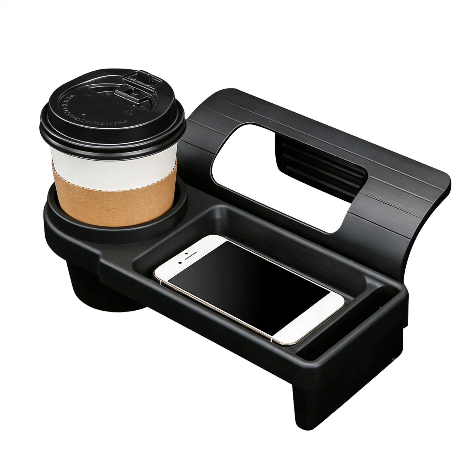 Golf Equipment Holder - ที่วางแก้วในรถยนต์แบบแขวนพร้อมถาดจัดเก็บ ที่วางเครื่องดื่มในรถยนต์สำหรับรถยนต์ รถบรรทุก หน้าต่างประตู ที่วางโทรศัพท์มือถือ