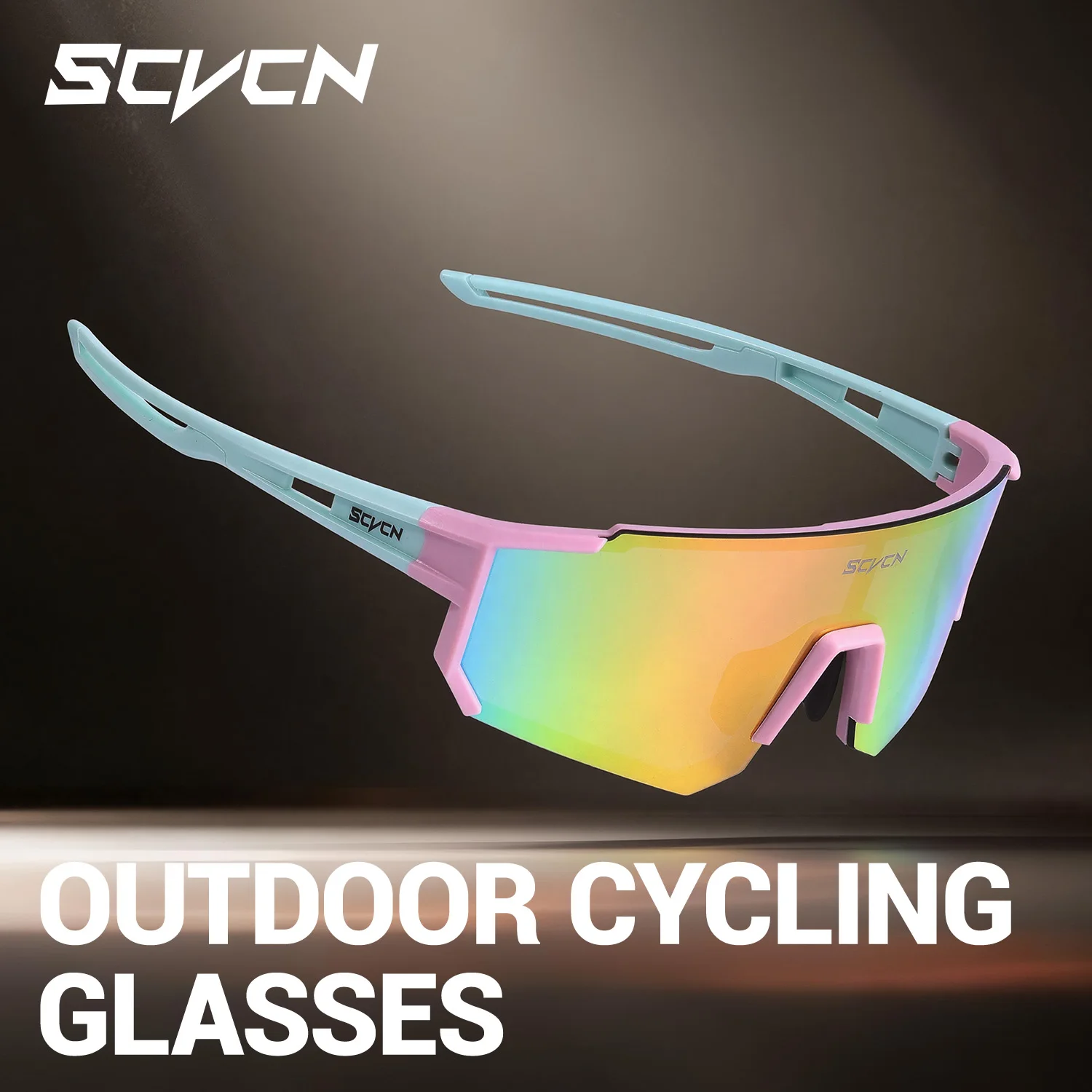 Golf Equipment Photos - แว่นตาปั่นจักรยานสีชมพูสำหรับผู้หญิง SCVCN อุปกรณ์เสริมสำหรับถ่ายภาพจักรยาน แว่นตาสำหรับกอล์ฟ แว่นกันแดดสำหรับตั้งแคมป์ ป้องกันรังสียูวี