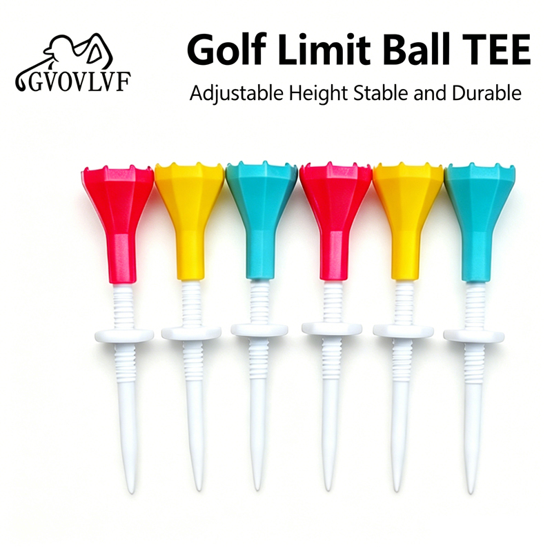 Golf Equipment Holder - ทีตีกอล์ฟแบบจำกัดตำแหน่ง ทีตีลูกกอล์ฟพลาสติกทนทาน ที่วางลูกกอล์ฟแบบมีแรงต้านต่ำ อุปกรณ์กอล์ฟ