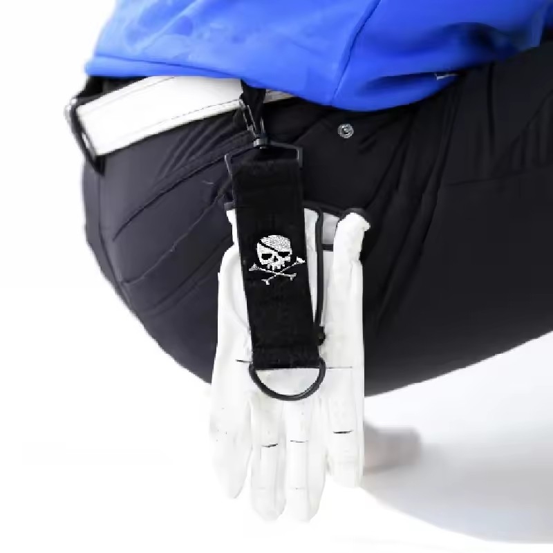 Golf Equipment Holder - 1-3 ชิ้น ที่แขวนถุงมือกอล์ฟหลากสี พร้อมเทปเวทมนตร์แบบสองด้าน ที่หนีบยึดทีกอล์ฟ อุปกรณ์เสริมสำหรับแขวนทีกอล์ฟแบบพกพาสำหรับใช้งานกลางแจ้ง