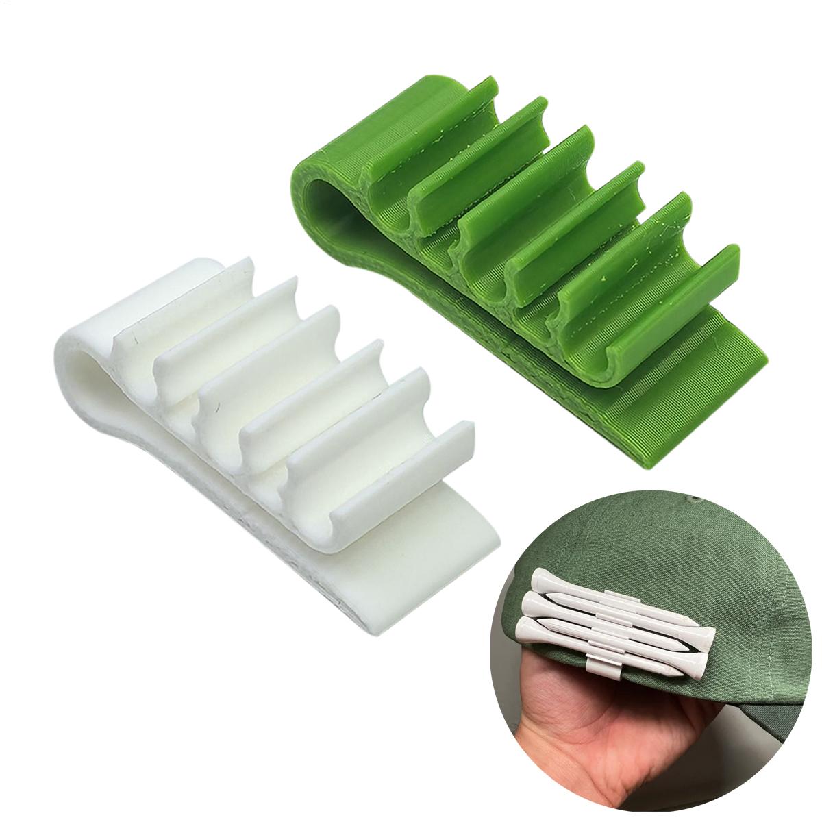 3D พิมพ์กอล์ฟ Tee หมวก Brim คล - Golf Equipment Holder บทวิจารณ์และราคา