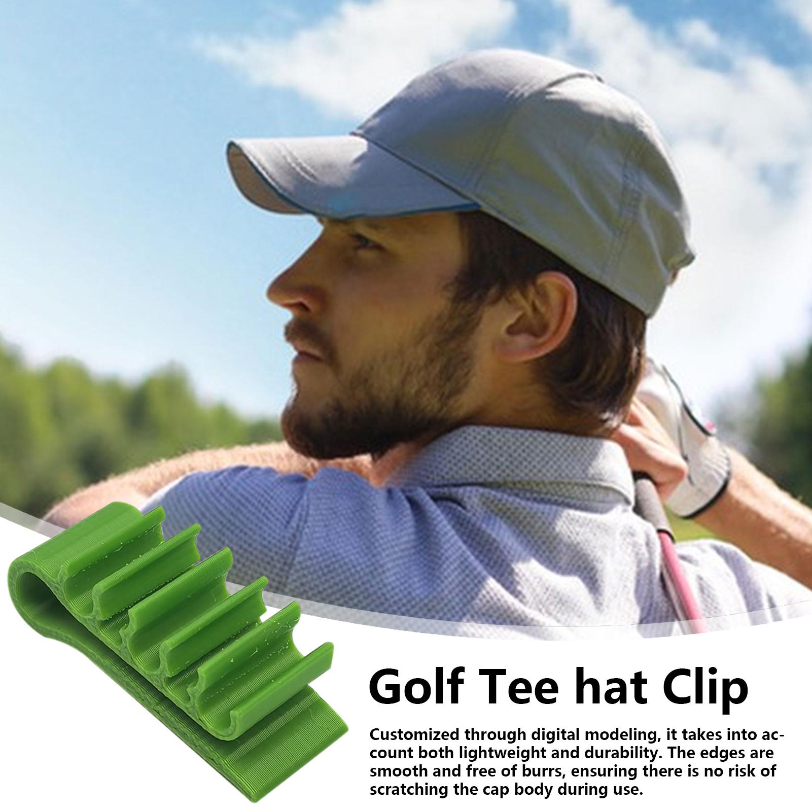 3D พิมพ์กอล์ฟ Tee หมวก Brim คล - Golf Equipment Holder บทวิจารณ์และราคา