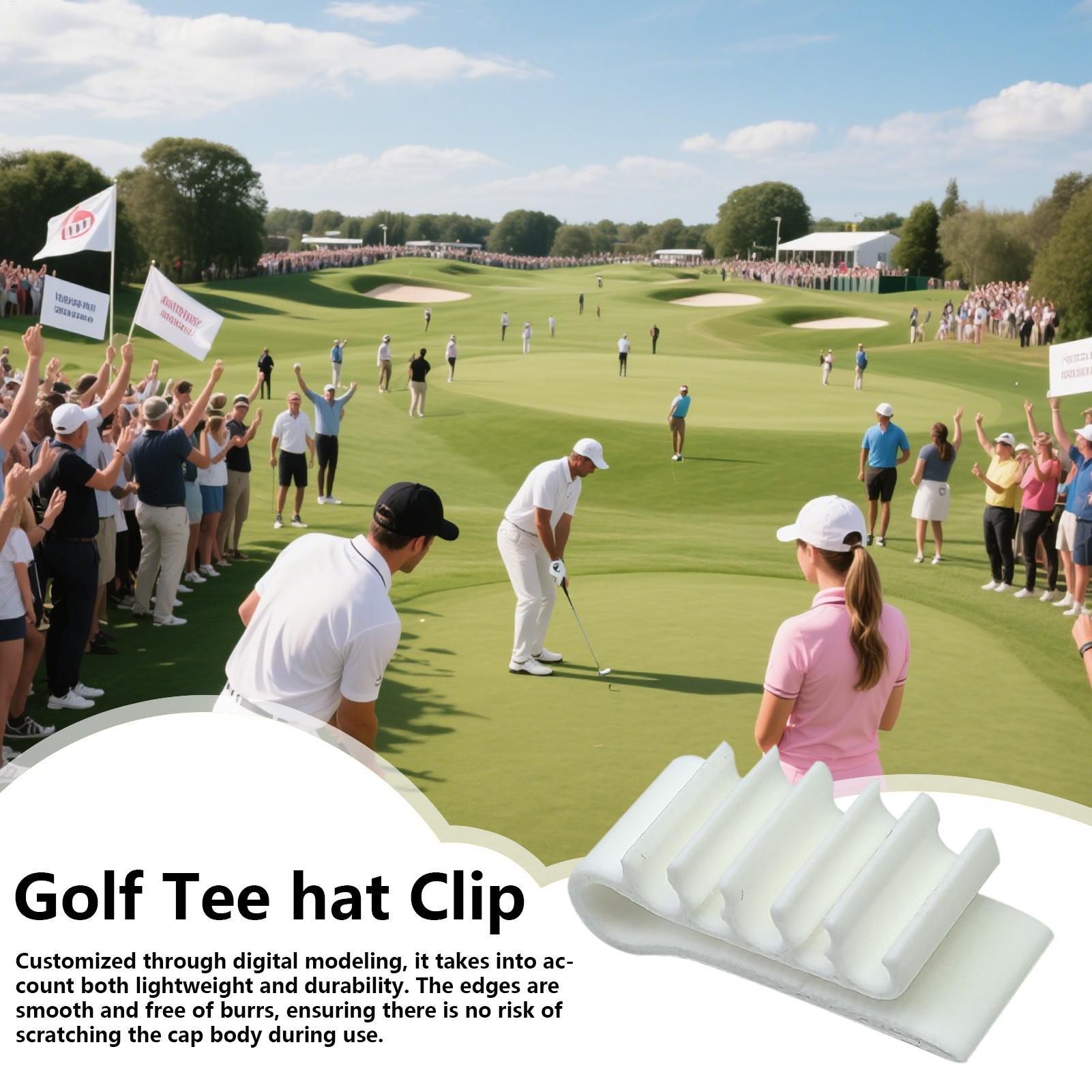 3D พิมพ์กอล์ฟ Tee หมวก Brim คล - Golf Equipment Holder บทวิจารณ์และราคา