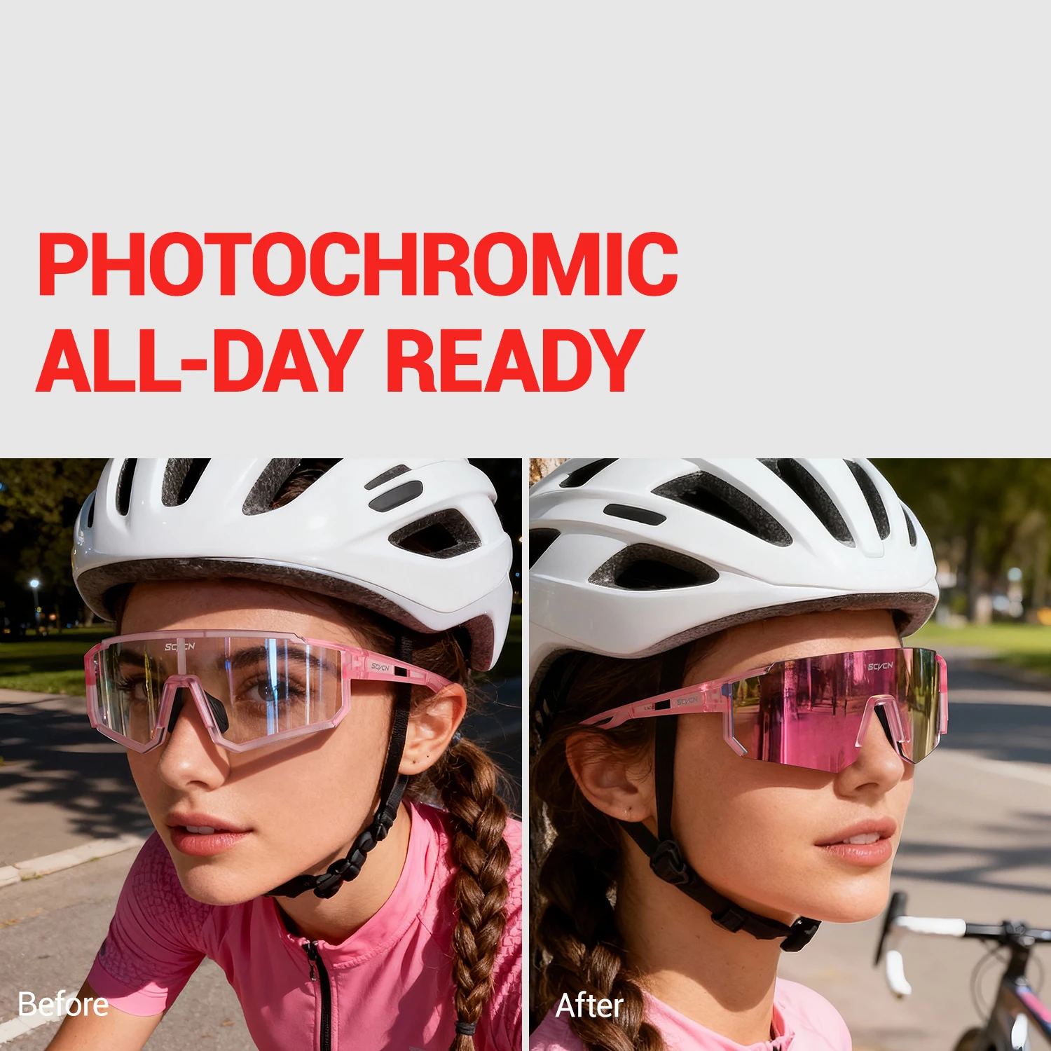 แว่นตาปั่นจักรยานสีชมพูสำหรับผ - Golf Equipment Photos บทวิจารณ์และราคา