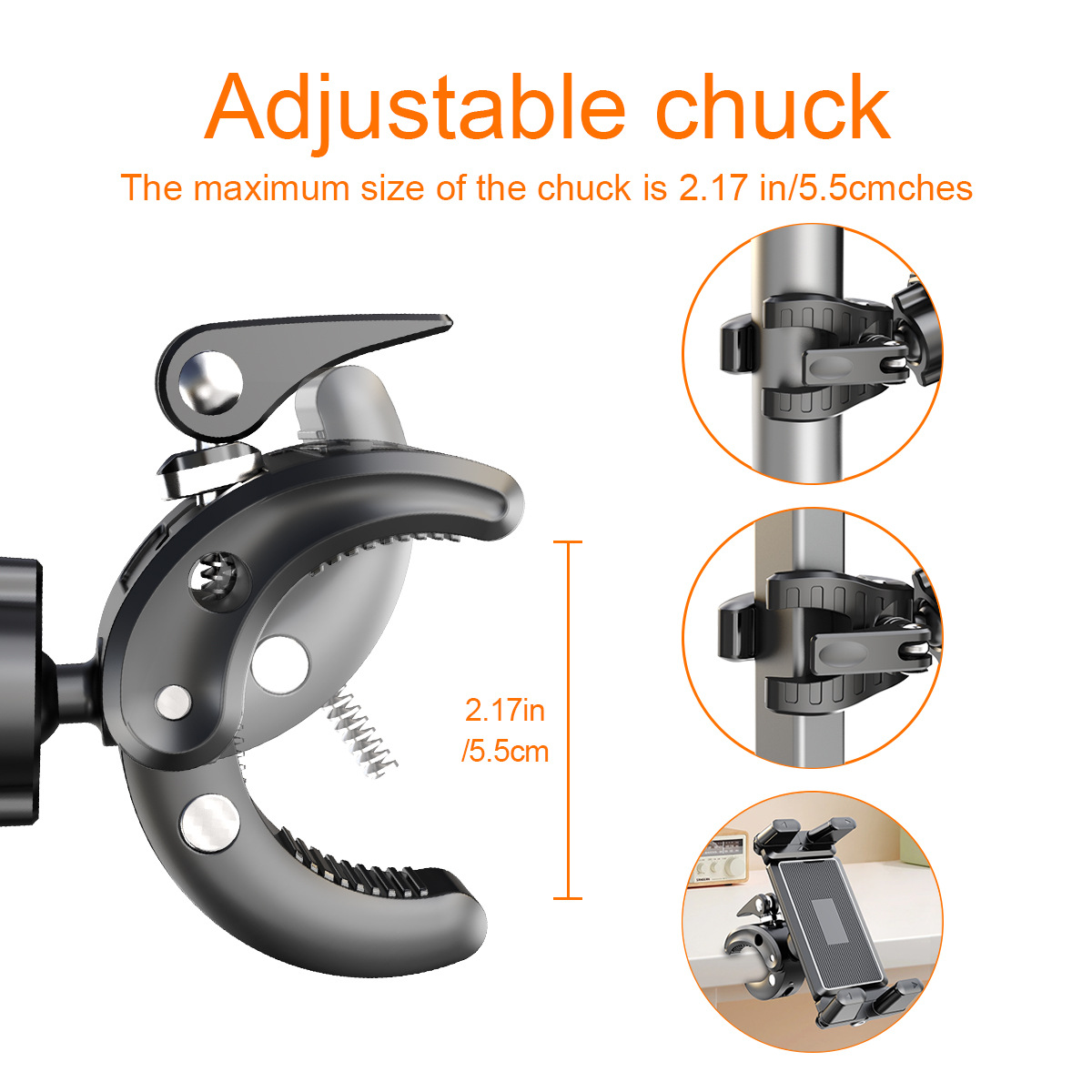 ที่ยึดโทรศัพท์และแท็บเล็ตอเนกป - Golf Equipment Holder บทวิจารณ์และราคา