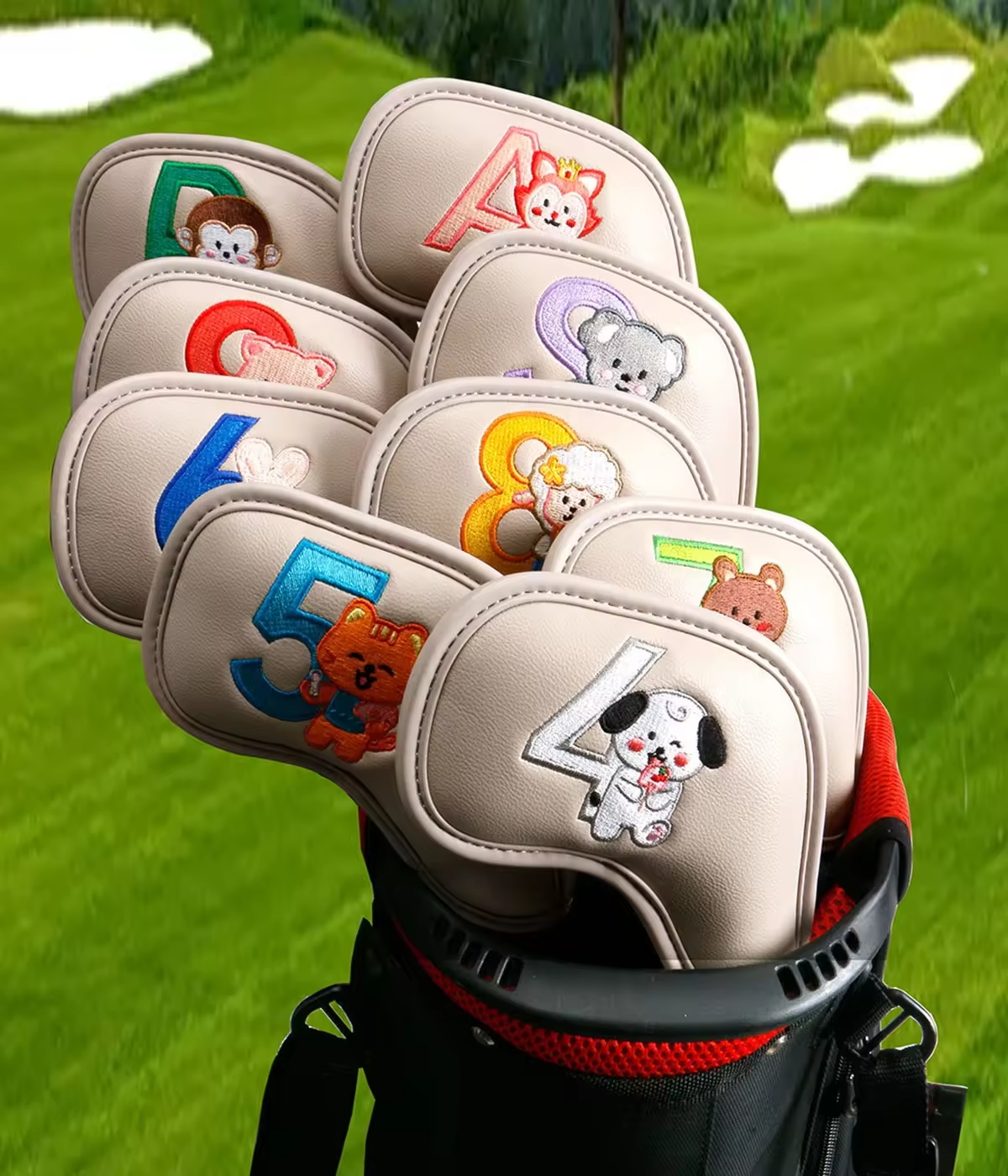 ชุดคลุมหัวไม้กอล์ฟลายการ์ตูนสั - Golf Equipment Cabinet บทวิจารณ์และราคา