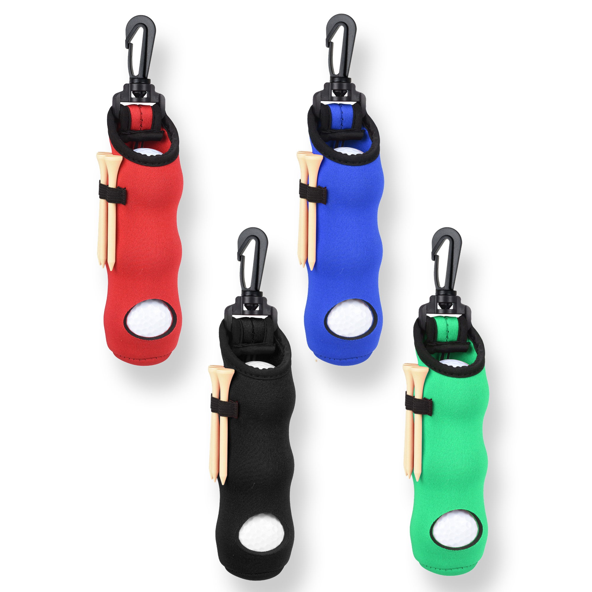 ผู้ถือทีกอล์ฟ Neoprene ลูกกอล์ - Golf Equipment Holder บทวิจารณ์และราคา